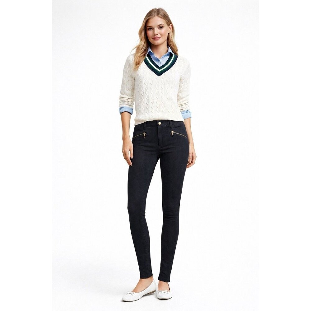 Ralph Lauren Jeans Woman's Black Slim Leg Pants Size 6